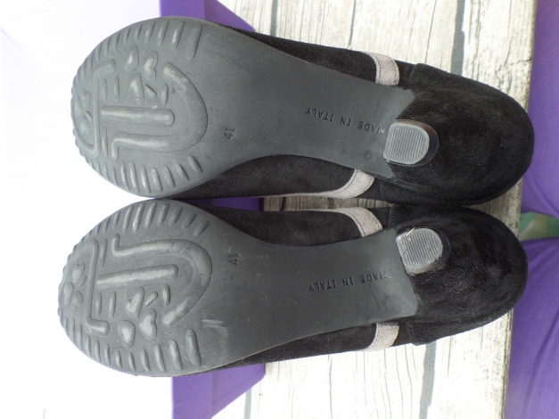 VB - Ankle Boots zum schnüren - 41 - Wildleder