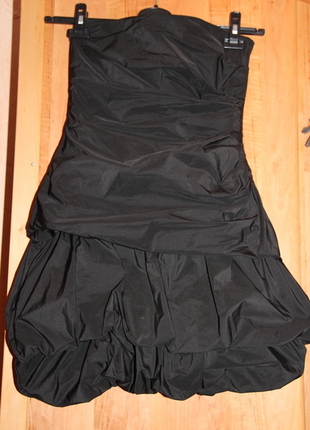 Abendkleid Partykleid elegant schwarz Ballonkleid