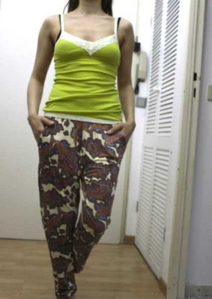 Tally Weijl Spitzenshirt Trägershirt XXS XS 32 34 Lindgrün Limette neu