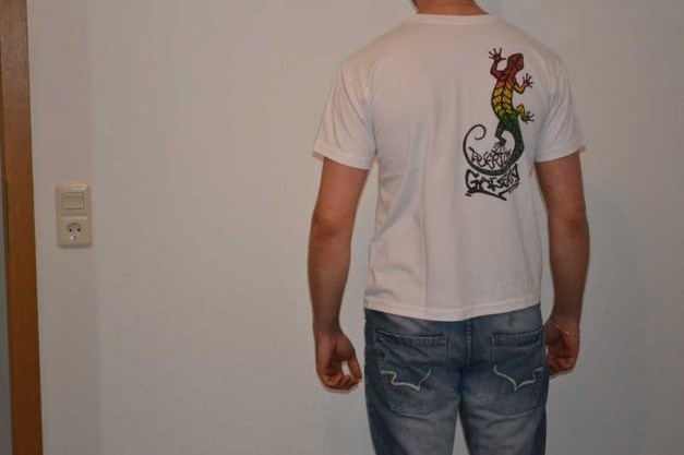 Puerto Galera Philippines Shirt mit Gecko