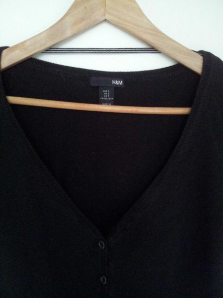 Strickjacke schwarz von H&M