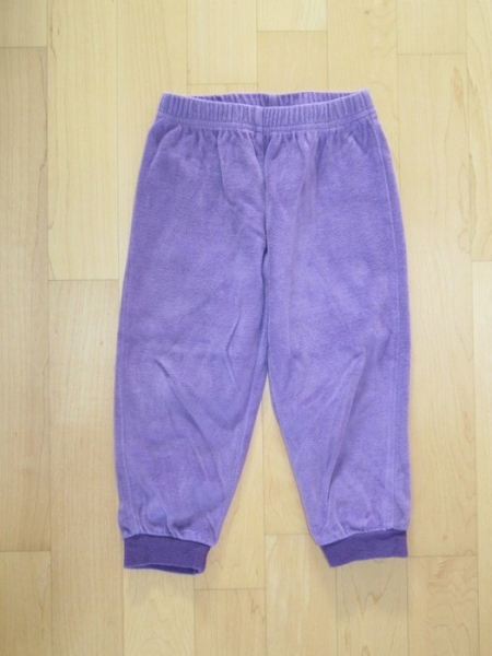 Wohlfühlhose Gr. 86/92 lila Nicki Jogginghose