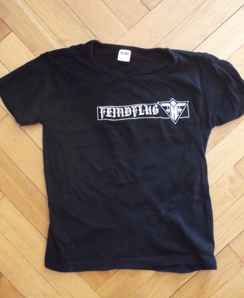 Bandshirt T-Shirt Feindflug schwarz Gr. S