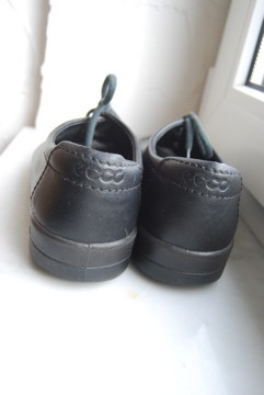 Ecco  Leder  Schnürschuhe  Schuhe Trendi