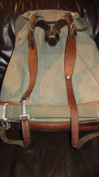 Rucksack Tasche Vintage Armee Militär Swiss Salz & Pfeffer Hipster Blogger