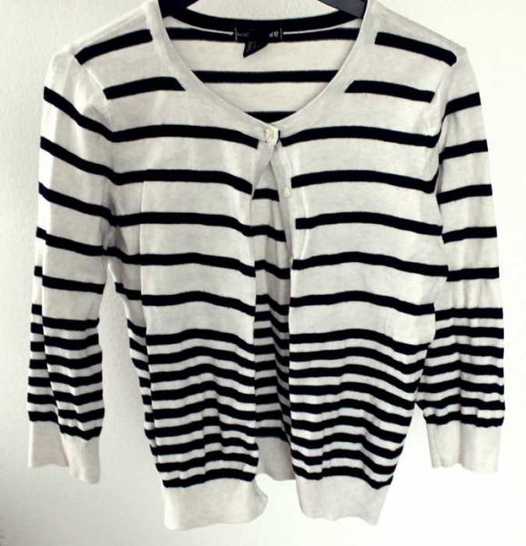 Gestreifte Cardigan