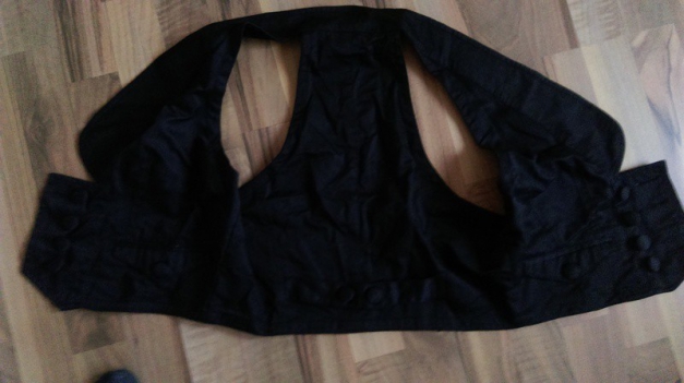 Schwarze Weste von Madonna