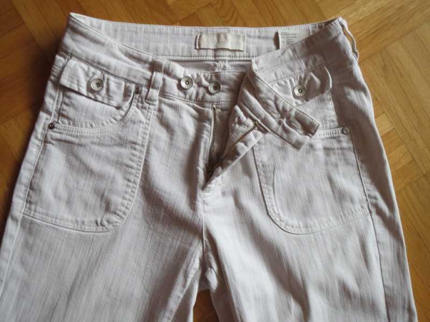 Jeans Hose, Gr.36/S, hellbeige / Raffaello Rossi