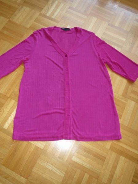 Cardigan,Kurzarm,fuchsia,Neuwertig