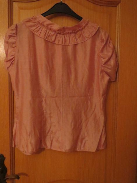 Bluse, altrosa, schick, neu