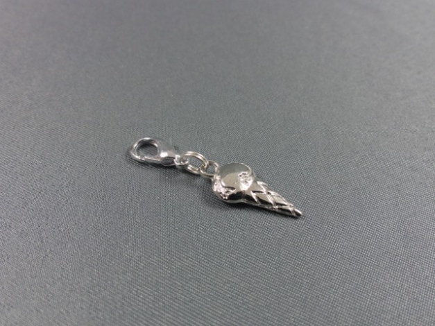 Eis Eiscreme Anhänger Bettelarmband Kette Charm NEU versilbert süß