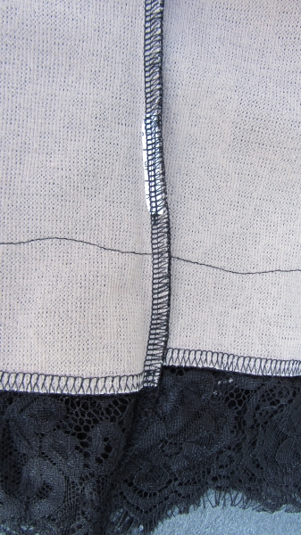 Süßer Rock von Promod mit Spitze