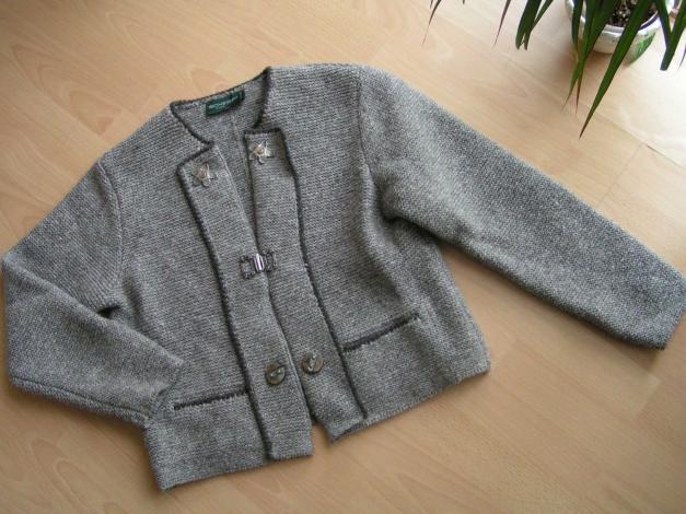 Luxus Scheiber Exclusiv Woll Trachten Jacke Janker 42 Neu 270€