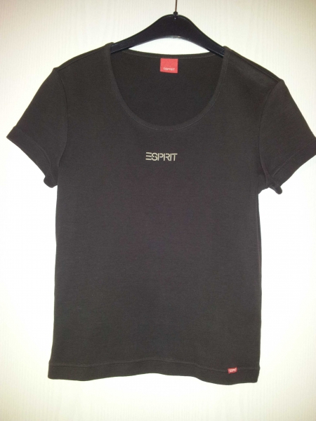 Esprit Shirt Crop Top in der Farbe Braun / Eprit 