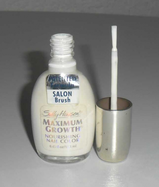 Sally Hansen Nagellack Maximum Growth Pure White Tip