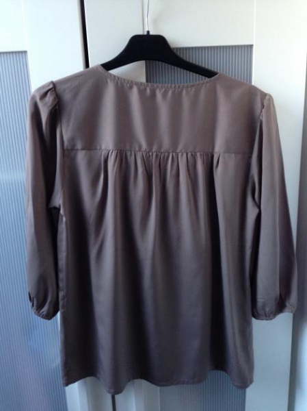 Romantische Bluse satinoptik