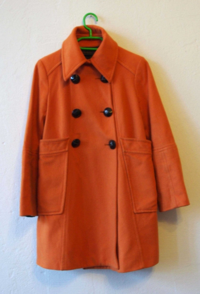 60s 70s Retro Wintermantel