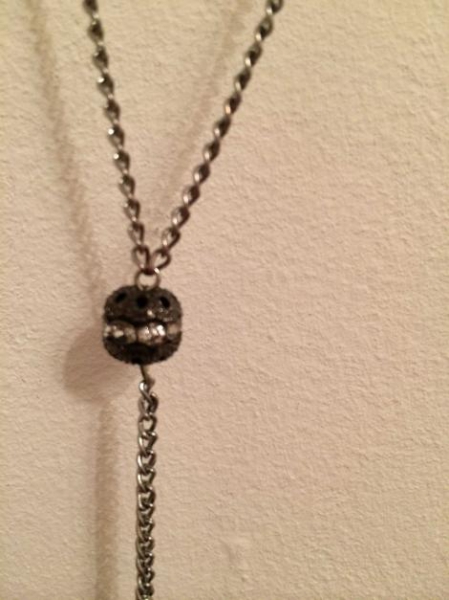 Kette Y-Kette mit Anhänger / Bijou Brigitte