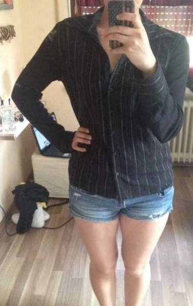 bluse mit schönen akzenten