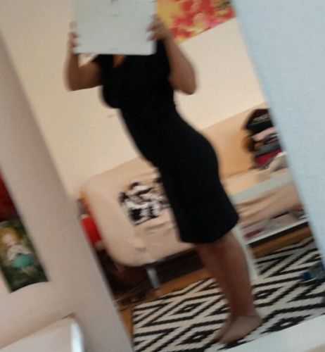 Armani Kleid Weihnachten S Schwarz 