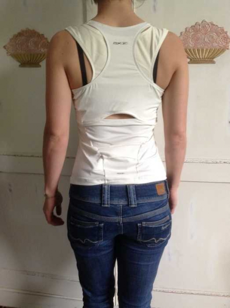 Reebok Sporttop Lauftop Gr. 40/42 mit integriertem Bra