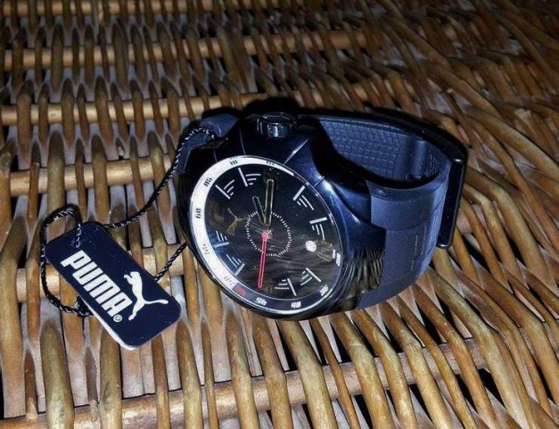 schwarze Uhr/ Armbanduhr von Puma