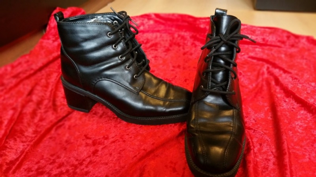 echte Leder Damen Stiefeletten, schwarz Größe 40 der Marke West Brook