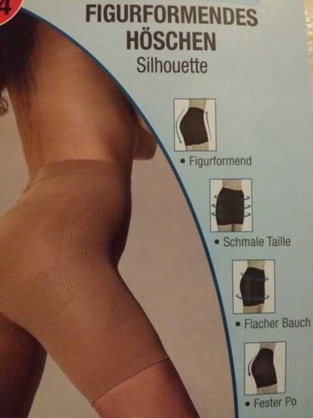 Super Figurformendes Höschen Silhouette / No Name
