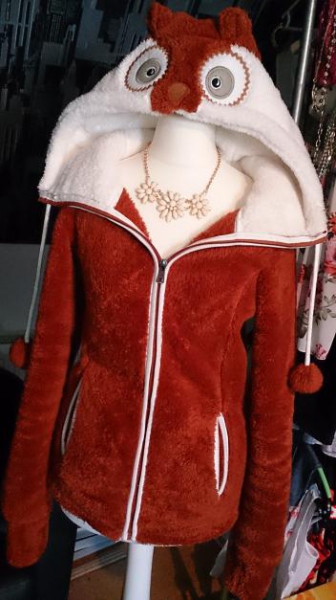 Neu! Eulen Jacke! Sublevel! 36 S