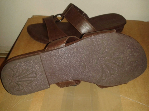 Braune Sandalen von Blue Motion, Größe 37