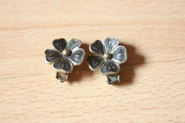 Ohrclips Blümchen