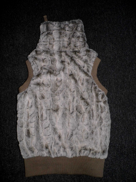 Plüschweste, Fellweste (C27)
