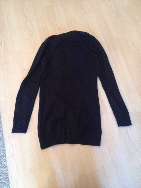 blaue Strickjacke, Größe S