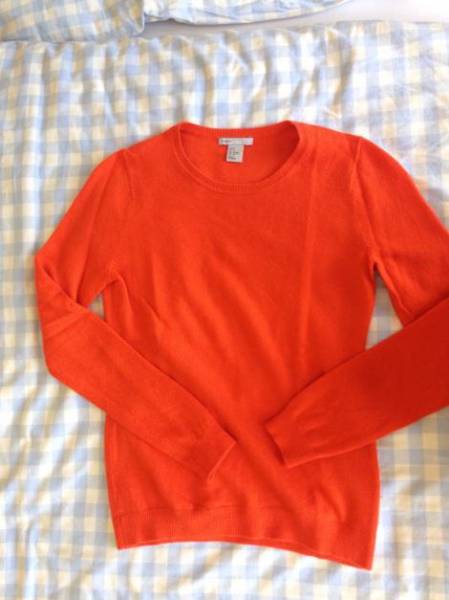Cashmere Pullover H&M Orange 
