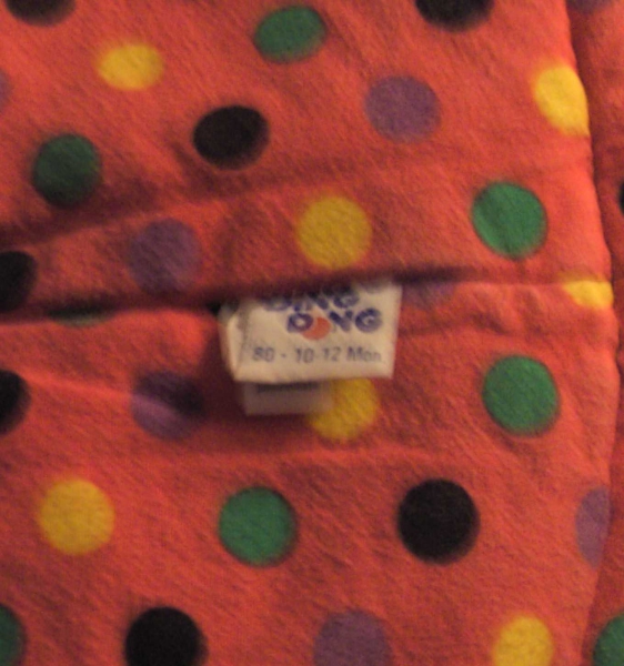 Warme Winterjacke mit Kapuze 80 * 10 - 12 Mon.