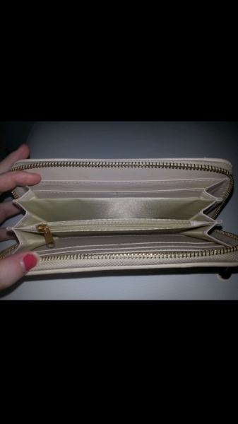 Schönes nude Farbendes Portmonee