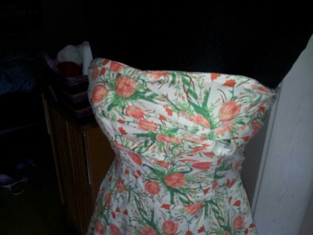 helles Sommerkleid Gr. 36