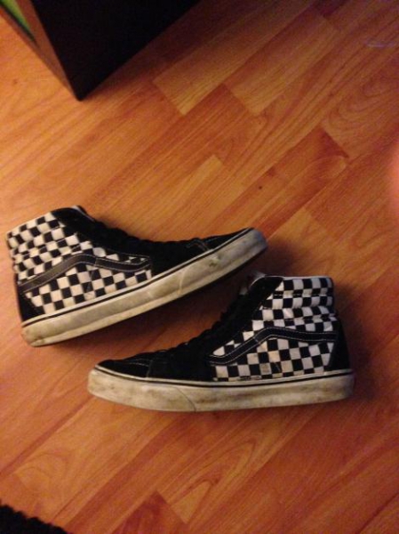 Vans Skate High Black/White