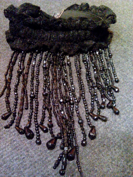 Halskette Collier Spitze