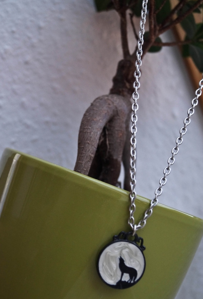NEU: Emp Gothic Kette / Wolf / Mond / Alchemy Gothic