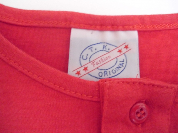 Damen-Top Gr. L rot NEU