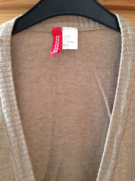 schöner Strickcardigan, beige