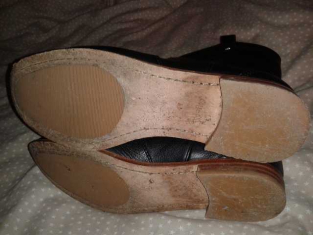 Echlederstiefel Flip Flop