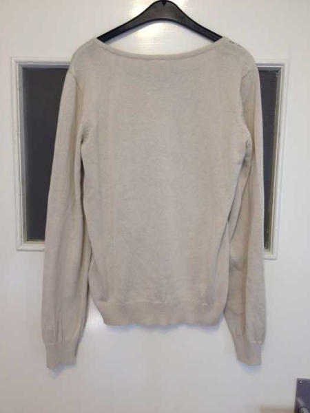 NEU strickjacke spitzenjacke häkel beige Gold nude Vero Moda Größe M