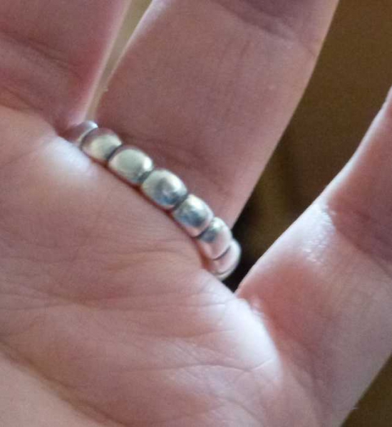 Pandora Ring mit Silbersteinchen