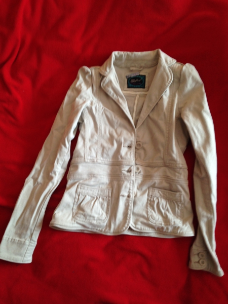 Jacke, Blazer, beige