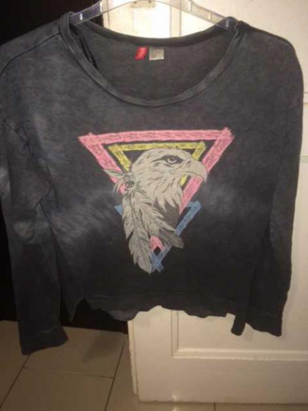 Grauer Pulli von H&M