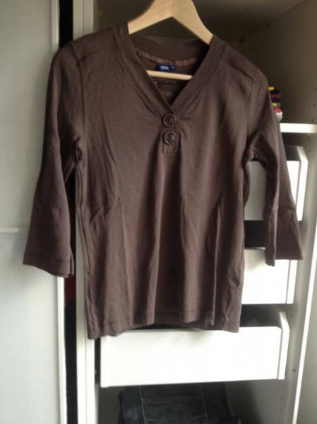 Braunes Shirt von Cecil