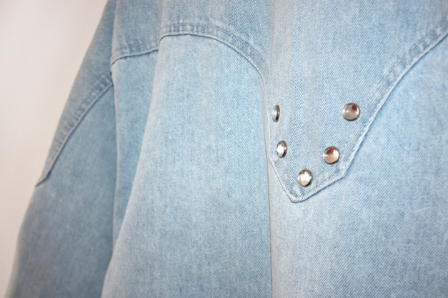 Vintage Jacke Jeans Hipster oversize