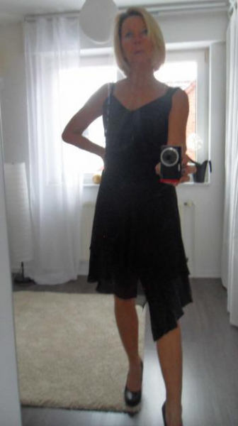 MNG Mango - Schwarzes edles Kleid - S - 